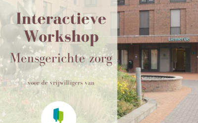 Interactieve workshop mensgerichte zorg