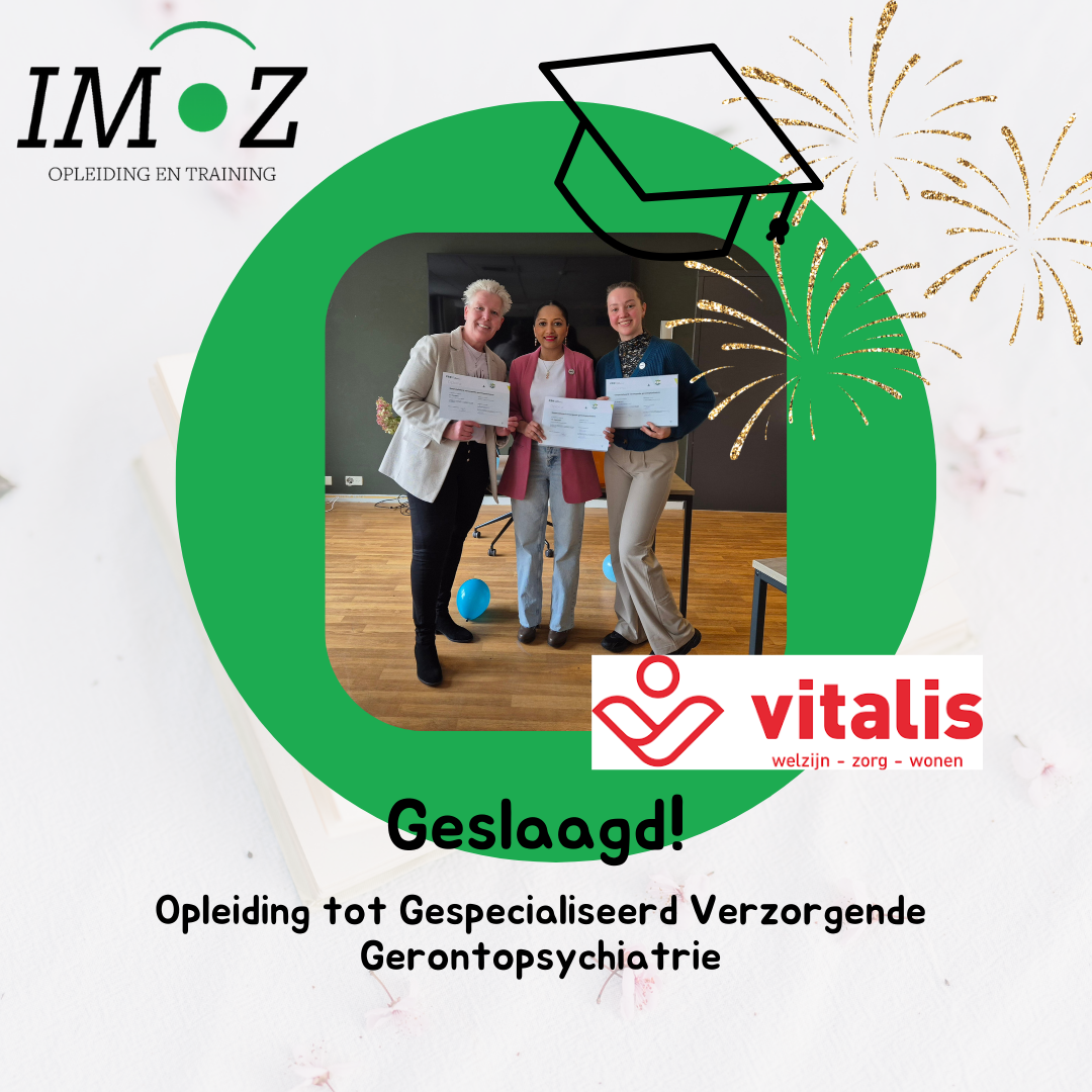 GVGP diploma behaald!