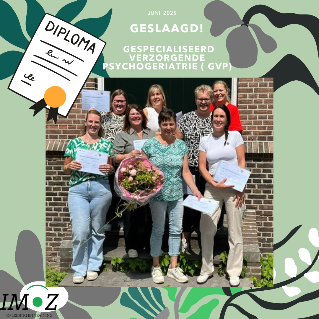 8 gediplomeerde GVP